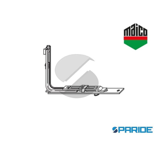 CHIUSURA ANGOLARE L 125 MM 52772 MAICO CON 1 FUNGO