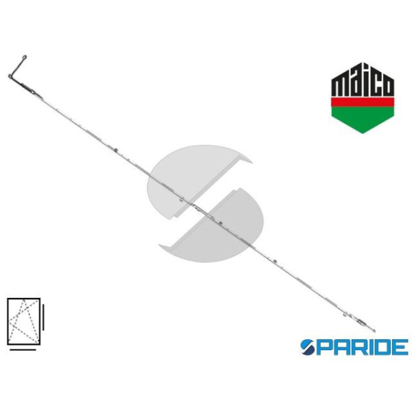 CHIUSURA ANGOLARE L 1526 MM 211932 MAICO CON 2 FUN...