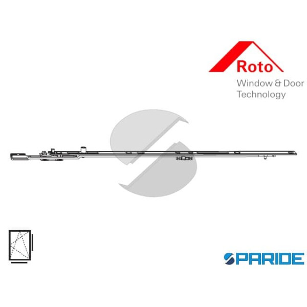 CHIUSURA CENTRALE 400 MM 297858 ROTO NT