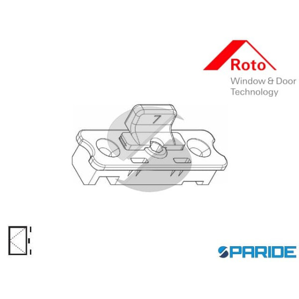 CHIUSURA CENTRALE 450984 NT ROTO
