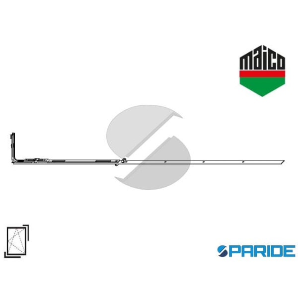 CHIUSURA CENTRALE ANGOLARE 1178 SUPPLEMENTARE INFERIORE 55196 MAICO MULTI-TREND LUNGA
