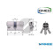CILINDRO DOPPIO L 54 120 03L OMEC NICHELATO A=27 B=27
