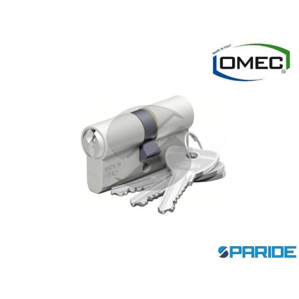 CILINDRO DOPPIO L 54 120 27 27 OMEC NICHELATO A=30 B=30