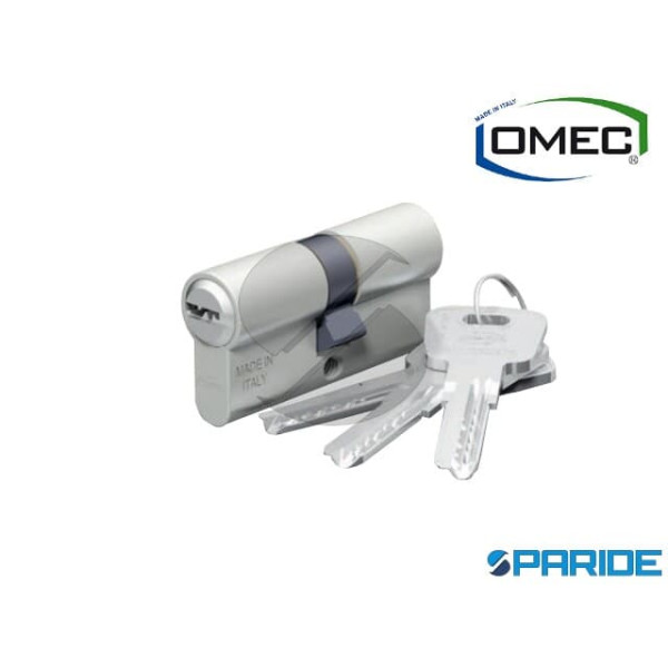 CILINDRO DOPPIO L 65 220 35 35 OMEC ALLUMINIO A=35...