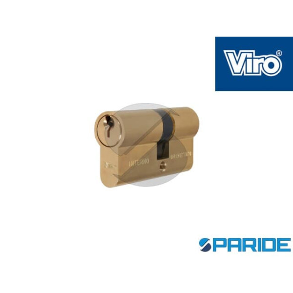 CILINDRO DOPPIO L 80 726 OTTONE VIRO E=27 I=53