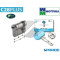 CILINDRO MEZZO L 40 C28PLUS MOTTURA B=30 NICHELATO