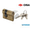 CILINDRO MEZZO L 45 0G304 45 OTTONE CISA A=35 B=10