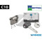 CILINDRO MEZZO L 45 C10 MOTTURA B=35 NICHELATO