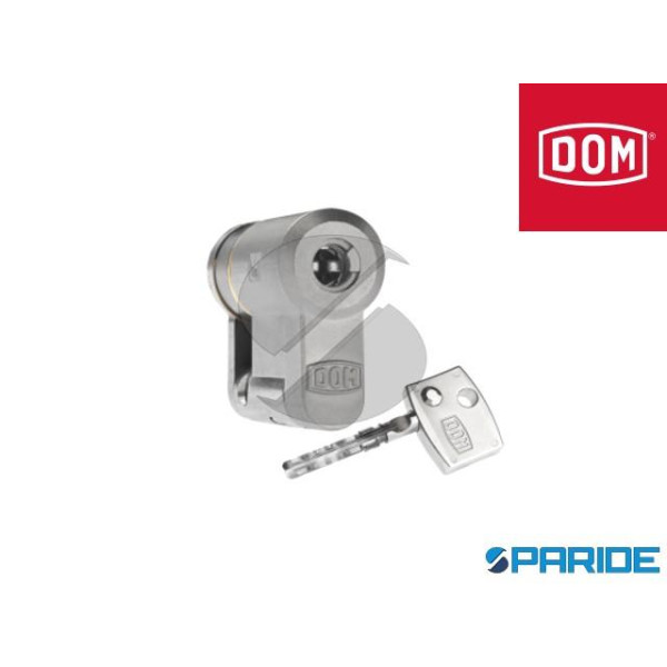 CILINDRO MEZZO L 75 DIAMANT DOM NIKEL SATINATO A=6...
