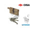 CILINDRO PER POMOLO L 80 0G302 18 OTTONE A=40 B=40 CISA