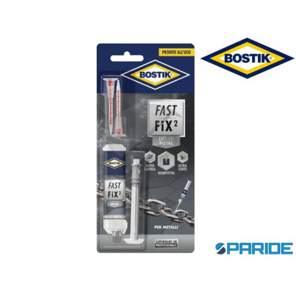 COLLA BICOMPONENTE BOSTIK FAST FIX LIQUID METALL
