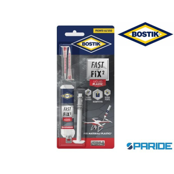COLLA BICOMPONENTE BOSTIK FAST FIX LIQUID PLASTIC