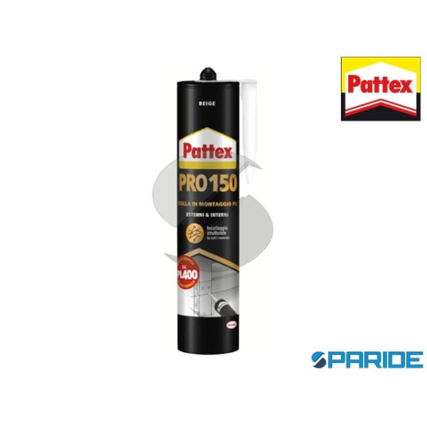 COLLA DI MONTAGGIO PATTEX PRO 150 POLIURETANICA 49...