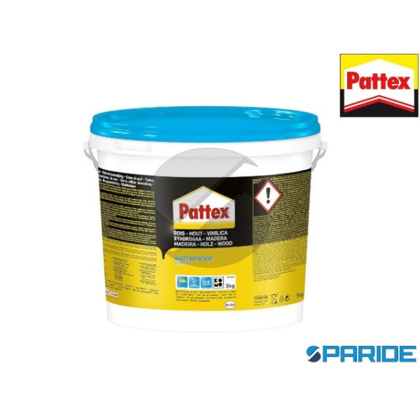 COLLA VINILICA IDRORESISTENTE 5 KG PATTEX