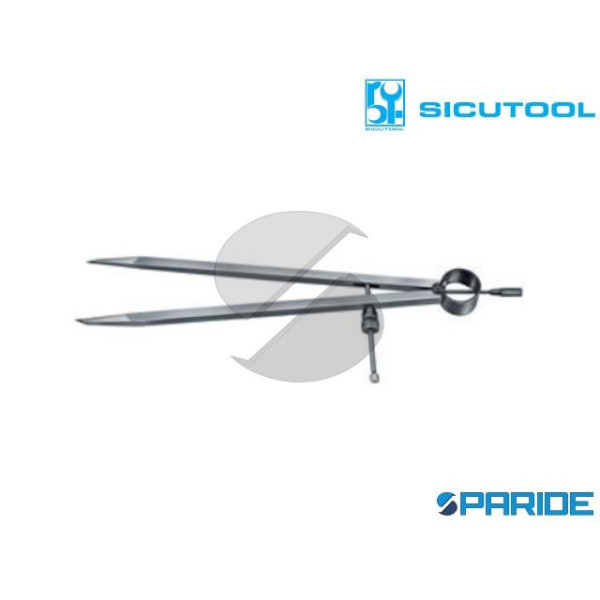 COMPASSO DIRITTO TIPO RINFORZATO 200 MM 3720G CON ...