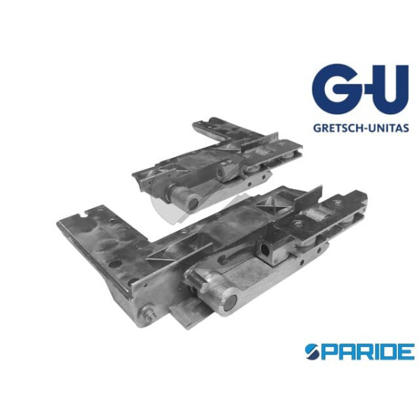 CONFEZIONE CARRELLI 966\150 K-15276-00-R-0 GU 150 KG PARALLELO A RIBALTA