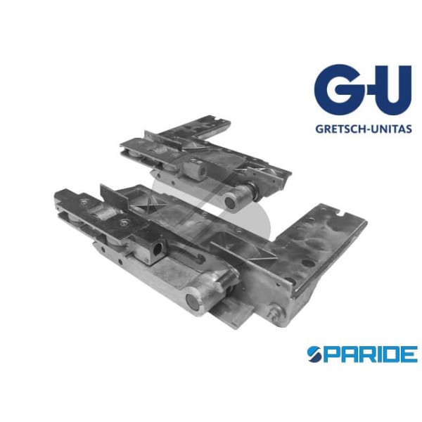 CONFEZIONE CARRELLI 966\200 K-15266-00-L-0 GU 200 KG PARALLELO A RIBALTA