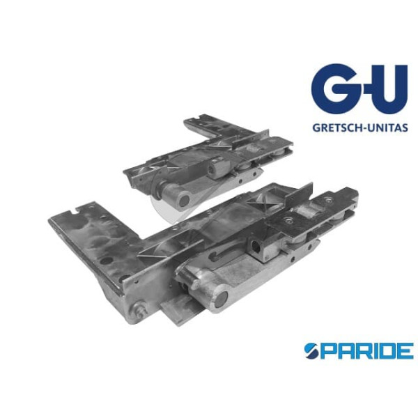 CONFEZIONE CARRELLI 966\200 K-15266-00-R-0 GU 200 KG PARALLELO A RIBALTA