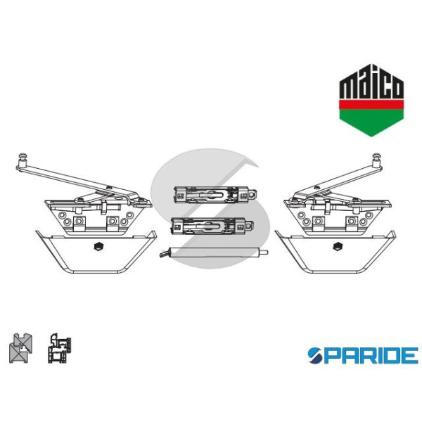 CONFEZIONE FORBICI RS-CN\AA DX\SX 103074 MAICO LBB...