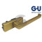 CONFEZIONE MANIGLIA DIRIGENT K-12920-00-R-3 DX OTTONE SATINATO PER SCORREVOLE PARALLELO GU