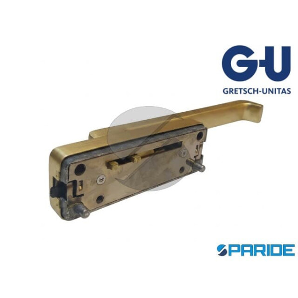 CONFEZIONE MANIGLIA DIRIGENT K-12920-00-R-3 DX OTTONE SATINATO PER SCORREVOLE PARALLELO GU