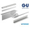 CONFEZIONE PROFILI 966\200 ALLUMINIO EV1 GU SCORREVOLI PARALLELI LBB 1101-1350 MM