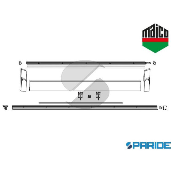 CONFEZIONE PROFILI GR 4 LBB 1251-1450 466067 AICO ...