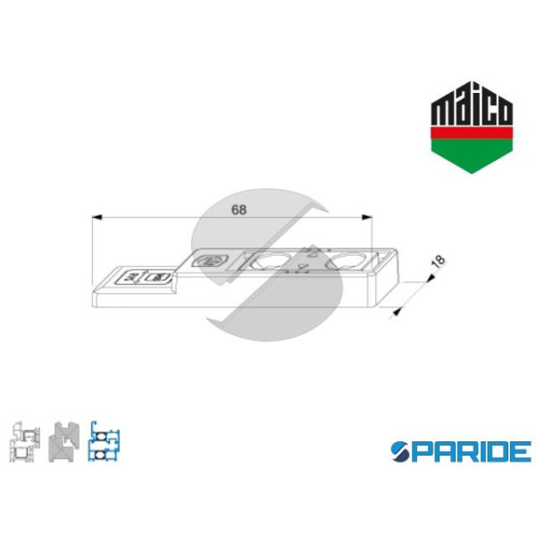 CONTATTO REED RVS 363177 MAICO SORVEGLIANZA