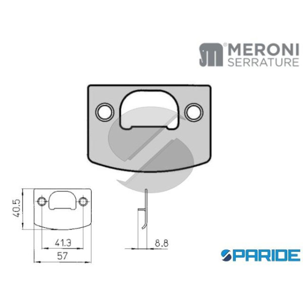 CONTROBORDO PER PREMIAPRI P 875 QUADRO MERONI OTTO...