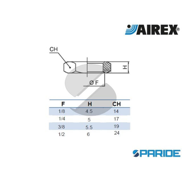 CONTRODADO 1\4 226 AIREX