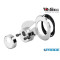 CONTRODEFENDER CD2000 DISEC I 38 MM CROMO SATINATO GHIERA FISSA