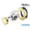 CONTRODEFENDER CD2000 DISEC I 38 MM OTTONE LUCIDO GHIERA FISSA