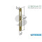 CONTROPIASTRA 341 BONAITI OTTONE LUCIDO PER SERRATURA B-EVO MAGNETICA 4G34100015
