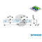 CONTROPIASTRA F 20 911 913 FERRO NICHELATO A5902AN MG