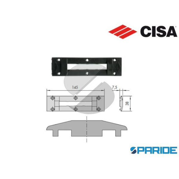 CONTROPIASTRA IN NYLON 06277 02 0 CISA