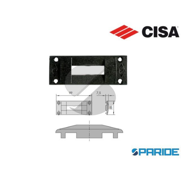 CONTROPIASTRA IN NYLON 06287 02 0 CISA