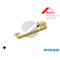COPERTURA SUPPORTO CERNIERA ANGOLARE DX 491855 ROTO NX OTTONE LUCIDO