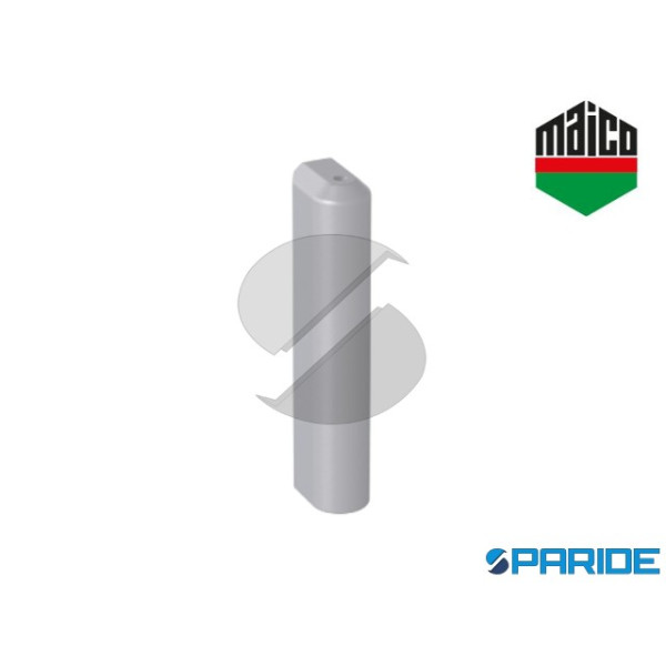 COPERTURA SX CERNIERA ANGOLARE DOPPIA TAZZA IN BATTUTA E IN APPOGGIO 43608 MAICO ARGENTO