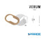 COPPIA BOCCHETTA SLIM BRONZO YESTER FORO CILINDRO VERUM ITALY