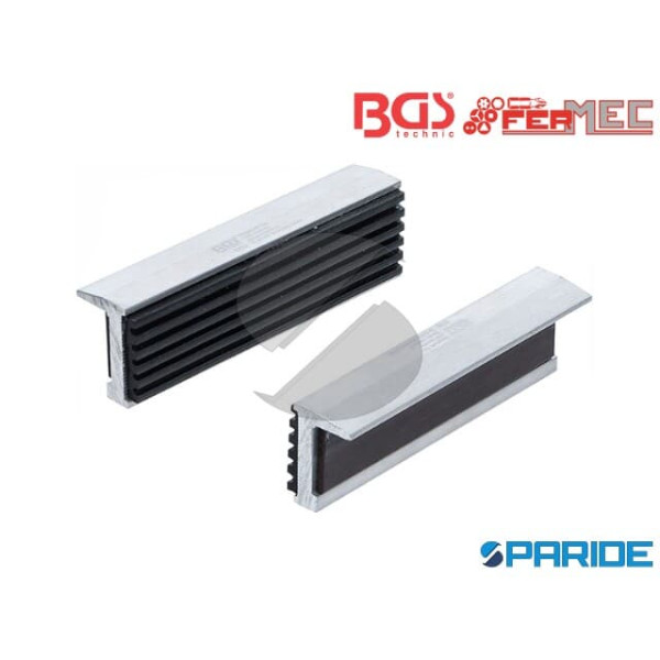 COPPIA COPRIGANASCE IN ALLUMINIO L 150 MM BGS