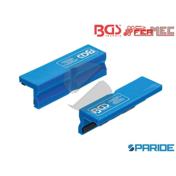 COPPIA COPRIGANASCE IN PLASTICA L 125 MM BGS