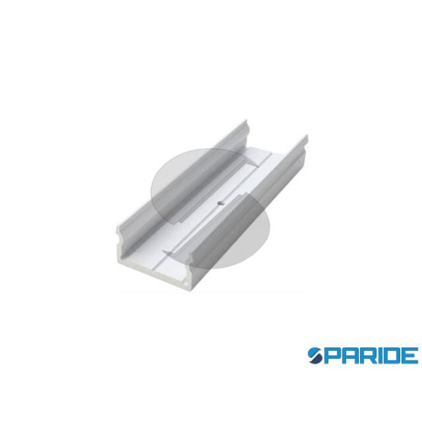 COPPIA GRAFFETTE ALLUMINIO L 50 MM PER FISSAGGIO P...