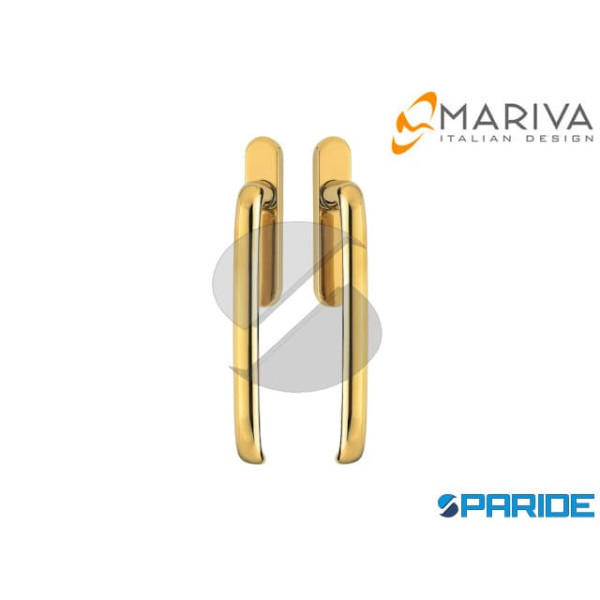 COPPIA MANIGLIONE 2004CSOLV ROYAL OTTONE LUCIDO YA...