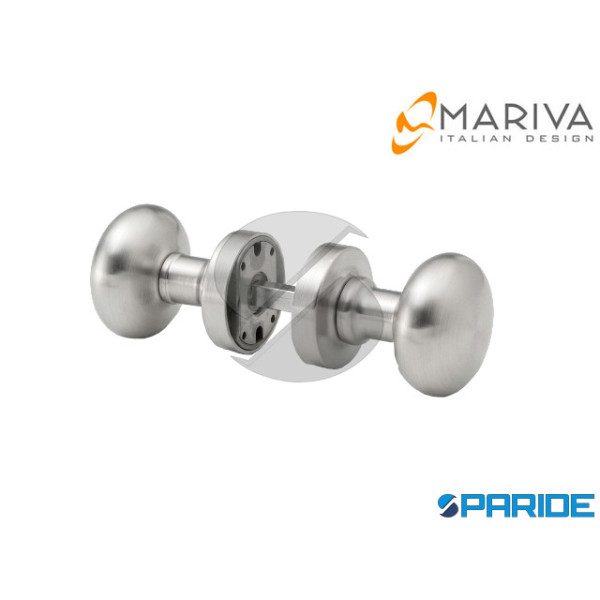 COPPIA POMOLI LUX D 45 MM 155C CROMO SATINATOSM MA...