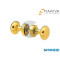 COPPIA POMOLI LUX D 45 MM 155C OTTONE LUCIDO SM MARIVA