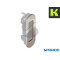 COVER MAGNETICA CROMO SATINATO CONTROPIASTRA SERRATURA SPINOFF KMCOVERCPCS KRONA KOBLENZ