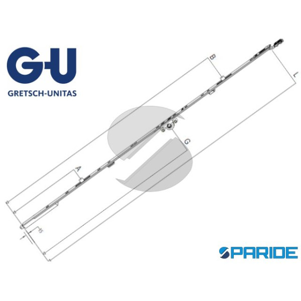CREMONESE INVERSIONE G-11168 10 4 1 JET GU PER SERRAMENTI