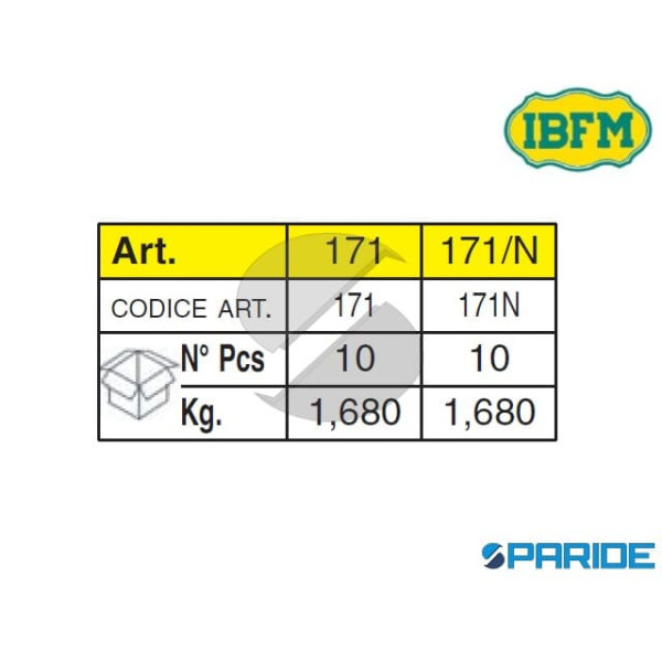 CREMONESE OVALE PER FINESTRE OTTONE 171 IBFM