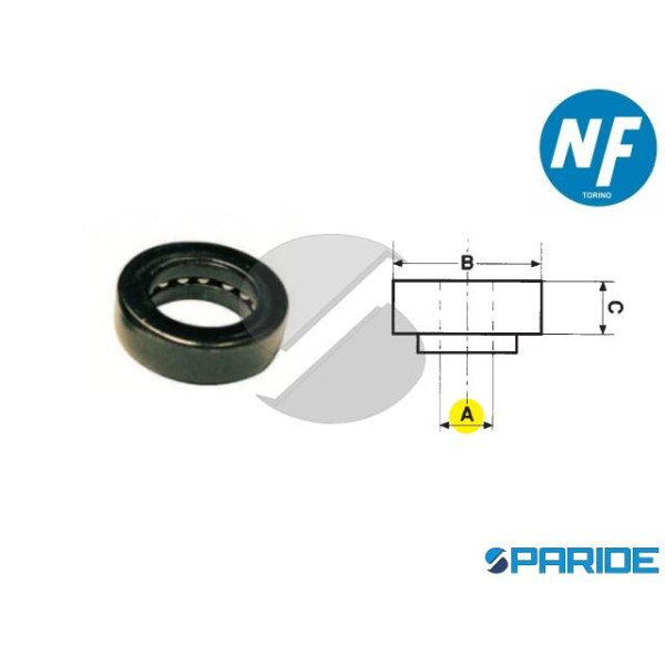 CUSCINETTO REGGISPINTA D 14 MM D EST 22,5 MM NOVA-...