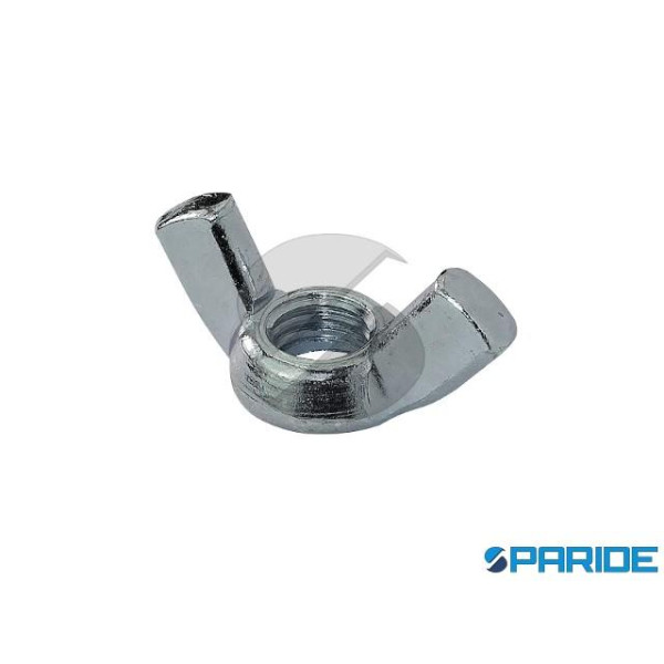 DADO A GALLETTO ZINCATO FEMMINA M8 DIN 315 UNI 544...